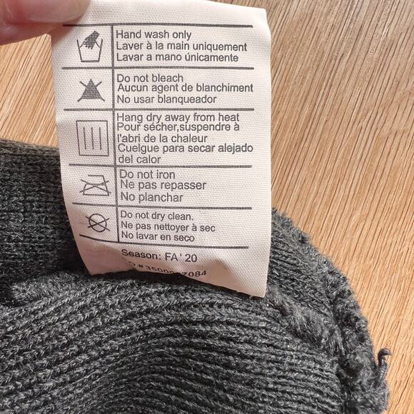 Carhartt Men's Knit Graphic Gray Beanie - Picture 4 of 4